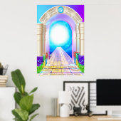 Pearl Gates Poster (Thuiskantoor)