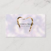 Pearl & Gold Tandarts Visitekaartje (Voorkant)