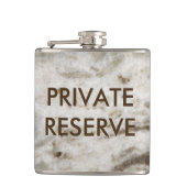 Pearl Granite Flask met particuliere reserve Heupfles (Voorkant)