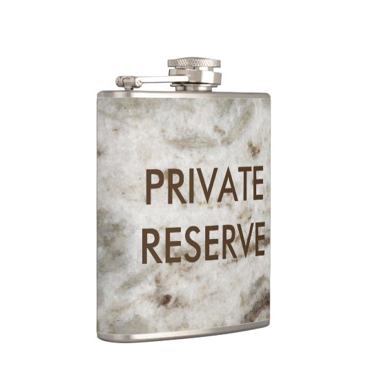 Pearl Granite Flask met particuliere reserve Heupfles (Rechts)