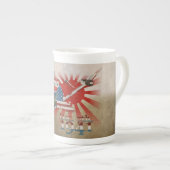 Pearl Habor 7 december 1941 Bone China Mok (Voorkant rechts)