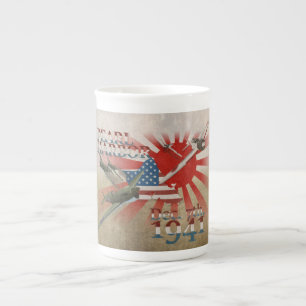 Pearl Habor 7 december 1941 Bone China Mok