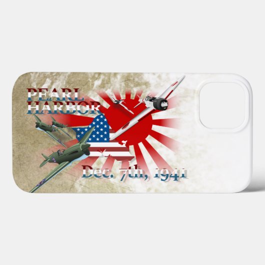 Pearl Habor 7 december 1941 Case-Mate iPhone Case (Achterkant (horizontaal))