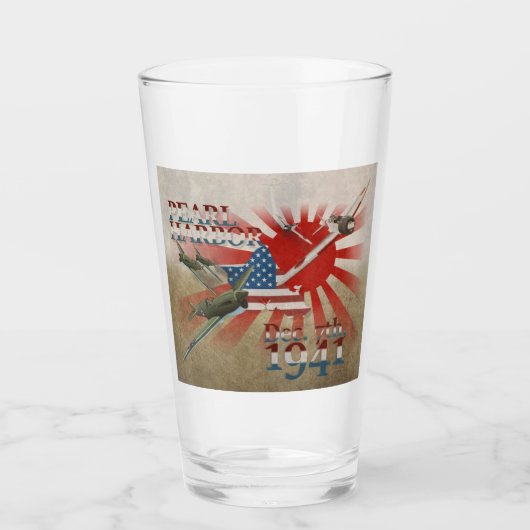 Pearl Habor 7 décembre 1941 Verre (Devant)