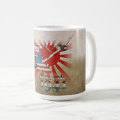 Pearl Harbor 7 décembre 1941 Mug à café (Devant droit)
