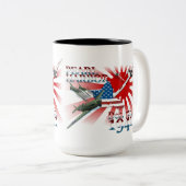 Pearl Harbor 7 décembre 1941 Mug Café Deux Tons (Devant droit)