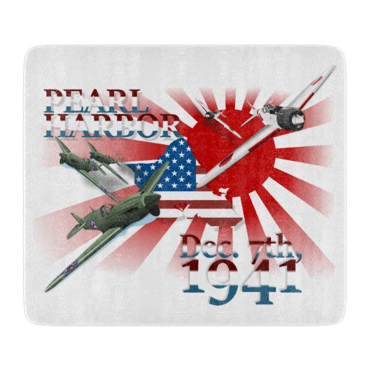 Pearl Harbor 7 décembre 1941 Planche à découper (Devant)