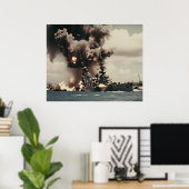 Pearl Harbor Aanval Poster (Thuiskantoor)
