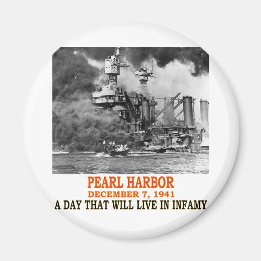 PEARL HARBOR MAGNEET (Voorkant)