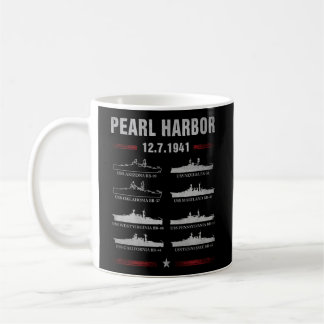 Pearl Harbor slagschip herdenkingsdag 7 december Koffiemok