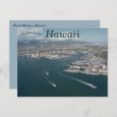 Pearl Harbour Hawaii Briefkaart (Voorkant / Achterkant)