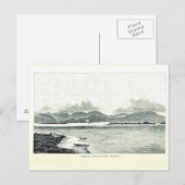 Pearl Harbour, Oahu, Hawaii 1890 Briefkaart (Voorkant / Achterkant)