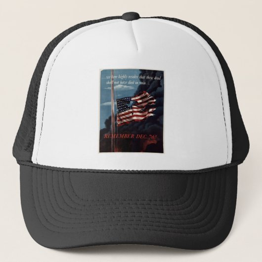 Pearl Harbour Trucker Pet (Voorkant)