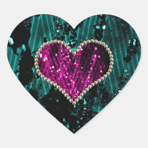 Pearl Heart Hart Sticker