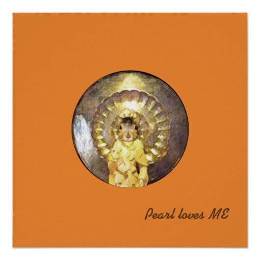 Pearl houdt van poster perfect poster (Voorkant)