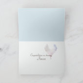 Pearl in Seashell Wedding Kaart (Binnen)