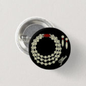 Pearl Ketting Set Button (Voorkant /achterkant)