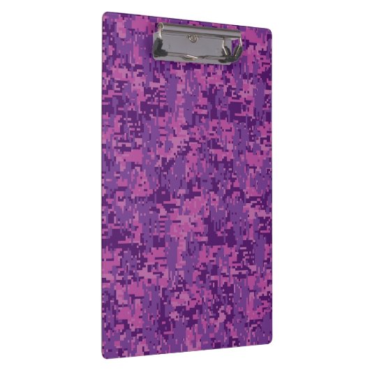 Pearl Libra Zodiac Sign on Fuchsia Digital Camo Klembord (Rechts)