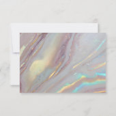 Pearl Marble Modern Professional Bedankkaart (Achterkant)