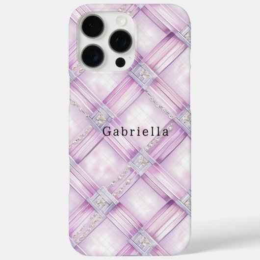 Pearl Paarse Pink Case-Mate iPhone Case (Achterkant)