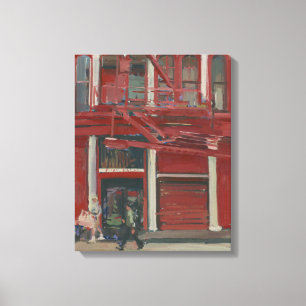 Pearl Paint shop Manhattan Canvas Afdruk