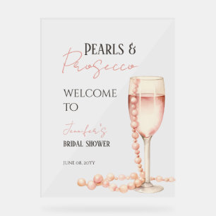 Pearl & Prosecco Fête des mariées rose pâle Bienve