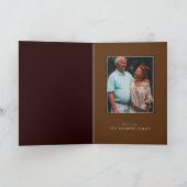 Pearl Ribbon, 30 jaar bruiloft Jubileum Kaart (Binnen)