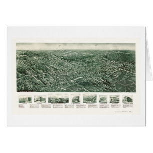 Pearl River, NY Panoramic Map - 1924