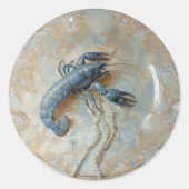 Pearl - Ronde Stickers voor briefpapier (Voorkant)