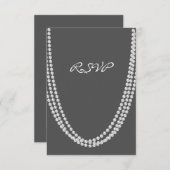 Pearl RSVP des années 1920 - gris (Devant / Derrière)