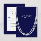 Pearl RSVP uit 1920 - blauw (Voorkant / Achterkant)