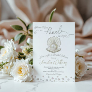 Pearl & Shell Pearlcore Miss naar MRS Vrijgezellen Kaart