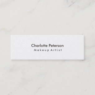Pearl Skinny Makeup Artist Hair Stylist Professie Mini Visitekaartje