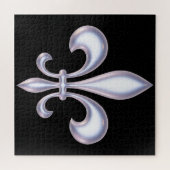 Pearl Style Fleur de Lis Legpuzzel (Horizontaal)