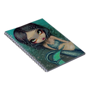 "Pearl Swirl Mermaid" Notitieboek