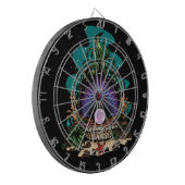 Pearl van het Zee Dartbord (Voorkant Links)