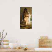 Pearl van William-Adolphe Bouguereau Poster (Keuken)