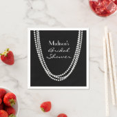 Pearl Vrijgezellenfeest Napkins uit 1920 Servet (Insitu)