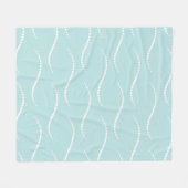 Pearl Waves Fleece Deken (Voorkant (Horizontaal))