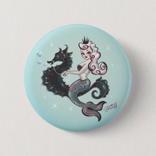 Pearla Mermaid Button van Fluff (Voorkant)