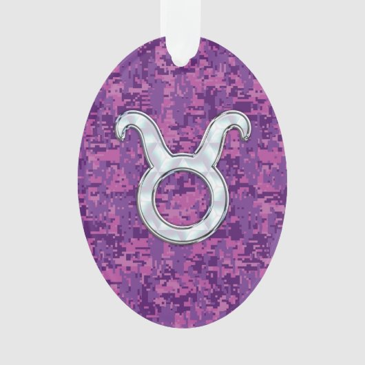 Pearle comme Taurus Zodiac Sign Fuchsia Camo numér (devant)