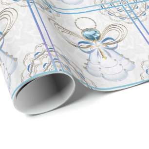 Pearls and Gold - Metallic kerstengel uit Joy Cadeaupapier