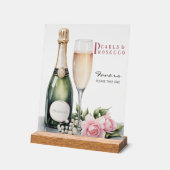 Pearls And Prosecco Bridal Shower Favors (Angle)
