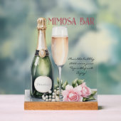 Pearls And Prosecco Bridal Shower Mimosa Bar (Neutre)