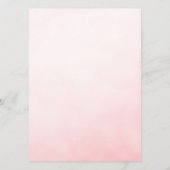 Pearls and Prosecco Whimsical Chic Menu Cards (Dos)