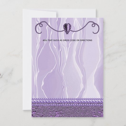 Pearls en Paarse-zijderoute Kaart (Achterkant)