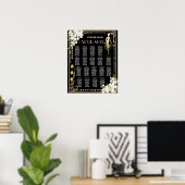 Pearls Floral Art Déco Gatsby Roaring 20s Siège (Bureau à domicile)