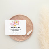 Pearls, Petals & Prosecco | Petals Enclosure Card Informatiekaartje
