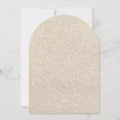 Pearls Prosecco Black Bow Bridal Shower Invitation (Dos)