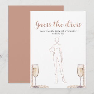 Pearls Prosecco Raad het Vrijgezellenfeest van de Kaart